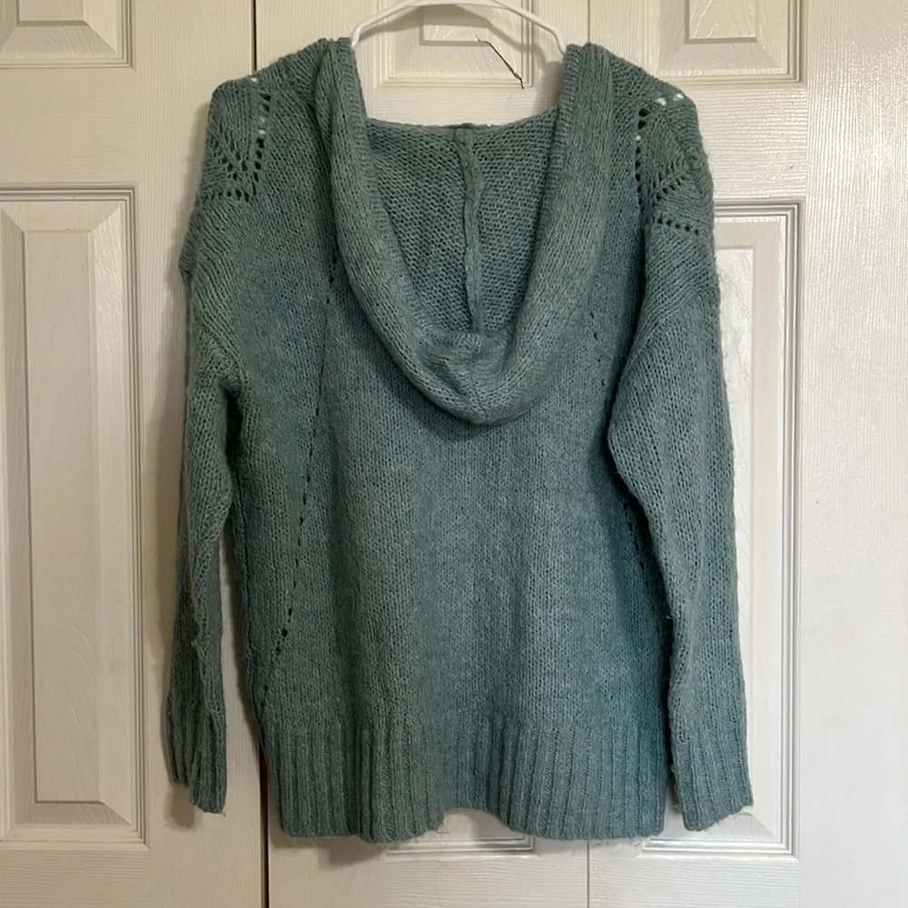 American Eagle Women’s  Soft Hooded Sweater Size X-Small Jegging Fit - Picture 4 of 6